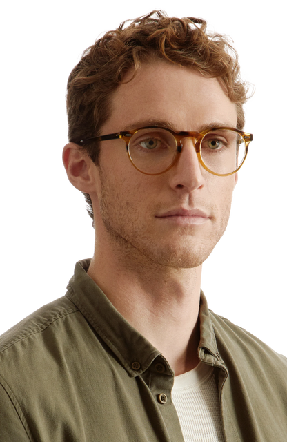 OLIVER PEOPLES - GREGORY PECK RX / Cocobolo