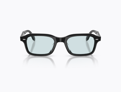 OLIVER PEOPLES - N.08 SUN / Black - Sky Blue