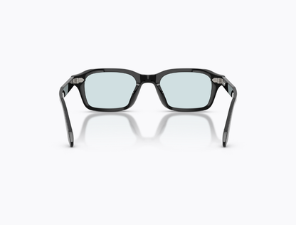 OLIVER PEOPLES - N.08 SUN / Black - Sky Blue