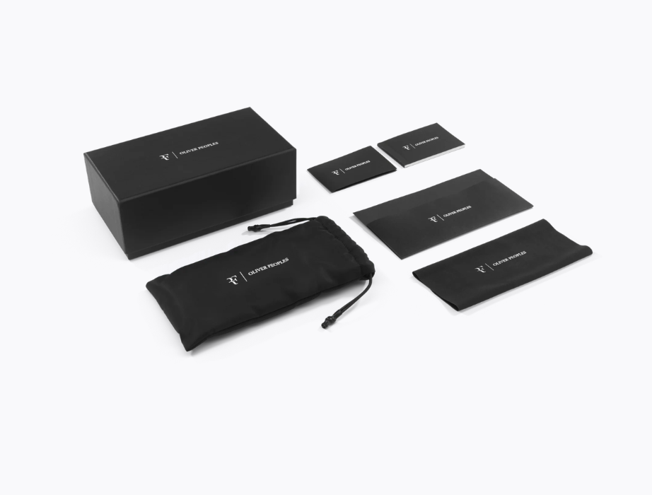 OLIVER PEOPLES - R-7 SEMI MATTE / Black W/ Clay