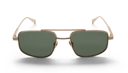G.O.D - SEVENTY TWO / 18K Gold with Forest Green