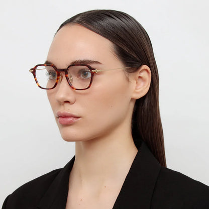 LINDA FARROW - RENZO RX / Dark Tortoiseshell